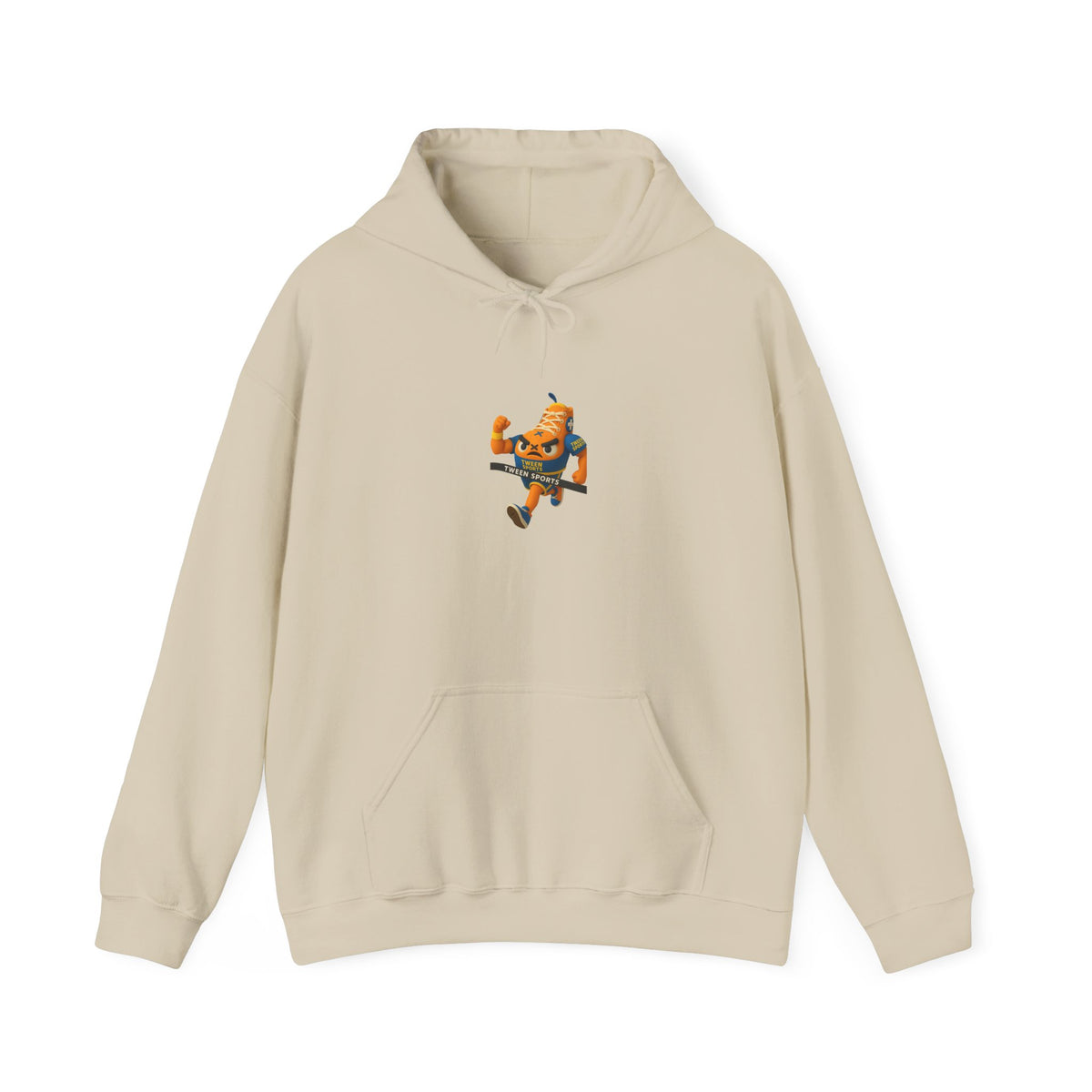 Snack Skateboarder Hoodie – Cute Orange Chip Character Graphic Sweatshirt