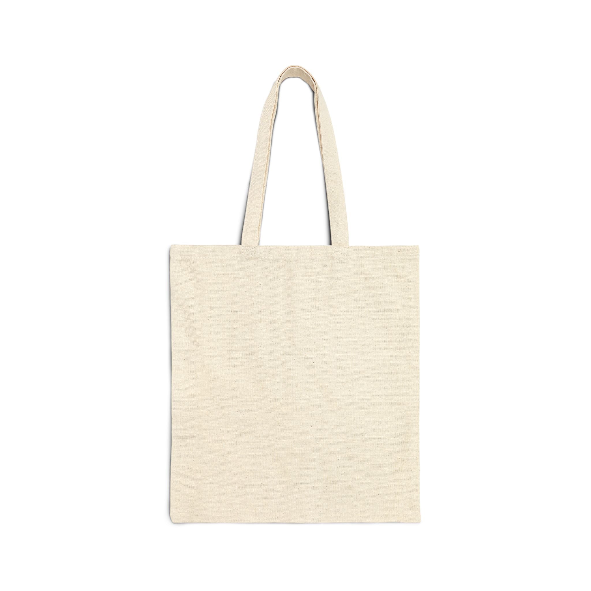 Tennis Girl Canvas Tote Bag — Tween Sports Graphic Cotton Shopper