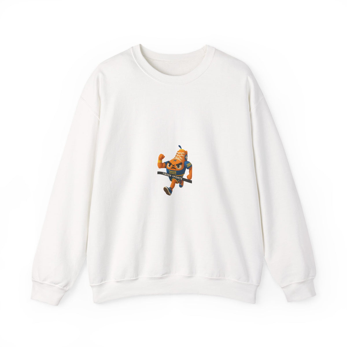 Pumpkin Skate Crewneck Sweatshirt — Cute Autumn Skateboarding Graphic