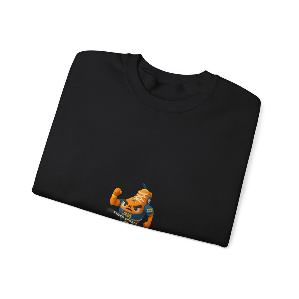 Pumpkin Skate Crewneck Sweatshirt — Cute Autumn Skateboarding Graphic