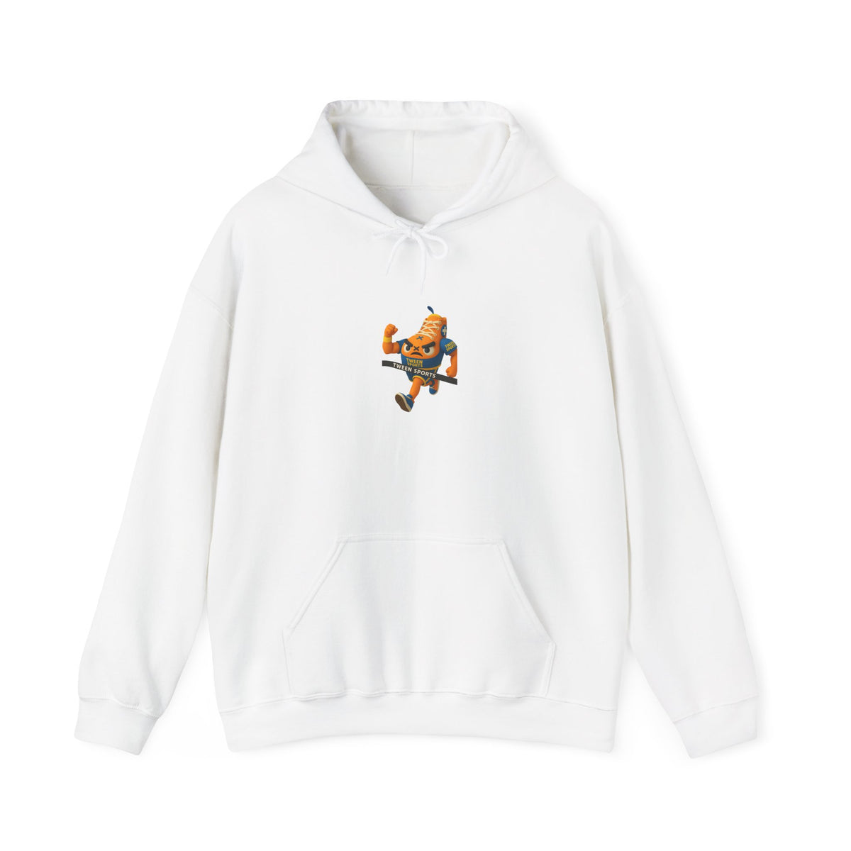 Snack Skateboarder Hoodie – Cute Orange Chip Character Graphic Sweatshirt