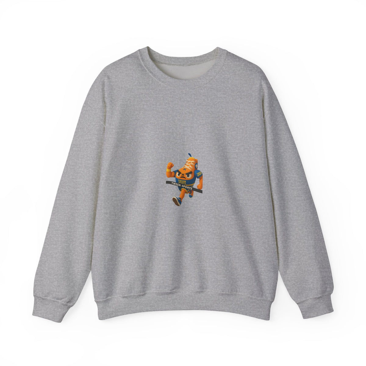 Pumpkin Skate Crewneck Sweatshirt — Cute Autumn Skateboarding Graphic