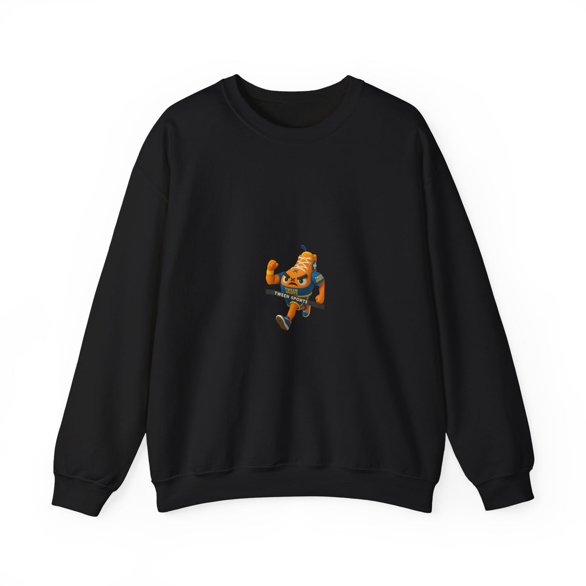 Pumpkin Skate Crewneck Sweatshirt — Cute Autumn Skateboarding Graphic