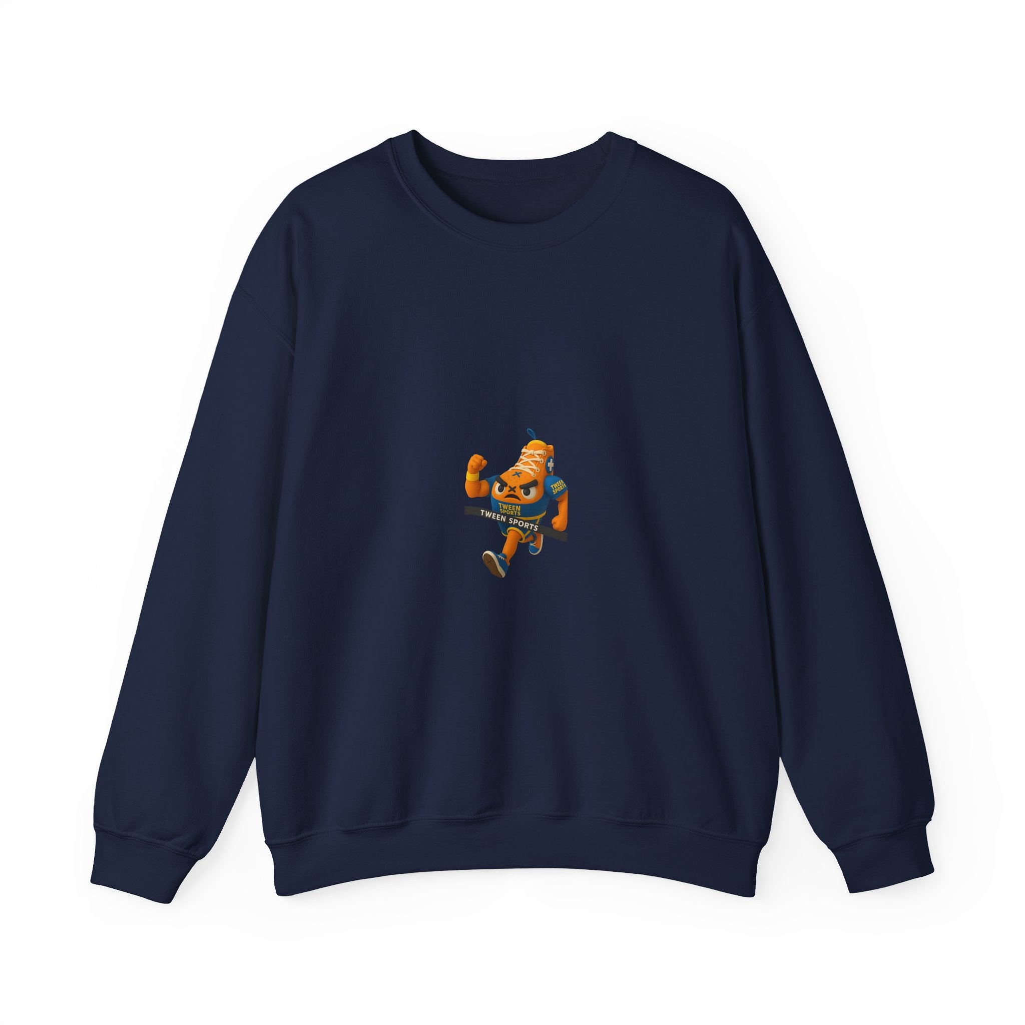 Pumpkin Skate Crewneck Sweatshirt — Cute Autumn Skateboarding Graphic