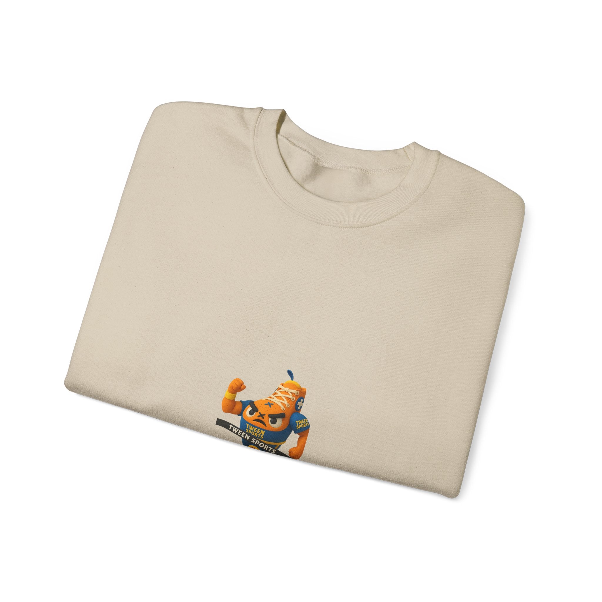 Pumpkin Skate Crewneck Sweatshirt — Cute Autumn Skateboarding Graphic
