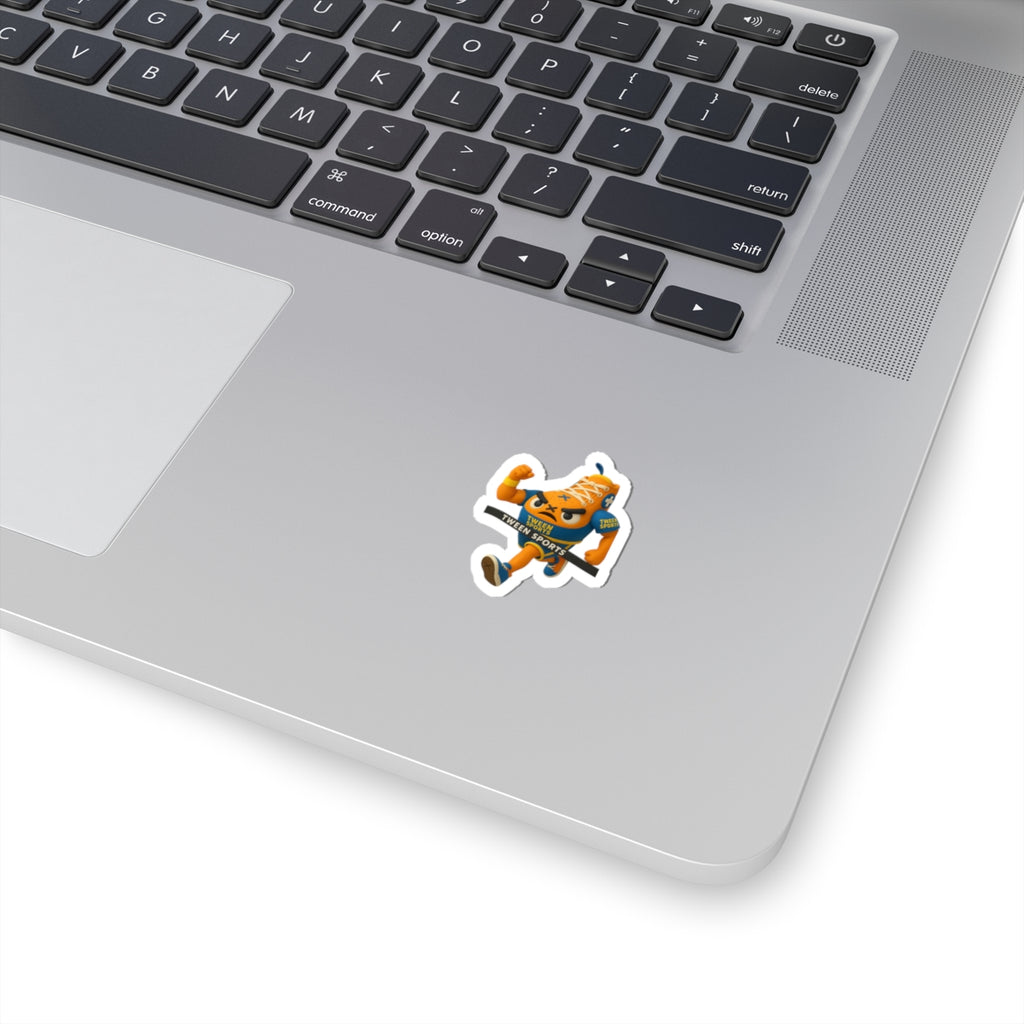 Kiss-Cut Sticker — Cartoon Running Sneaker Mascot (Tween Sports)