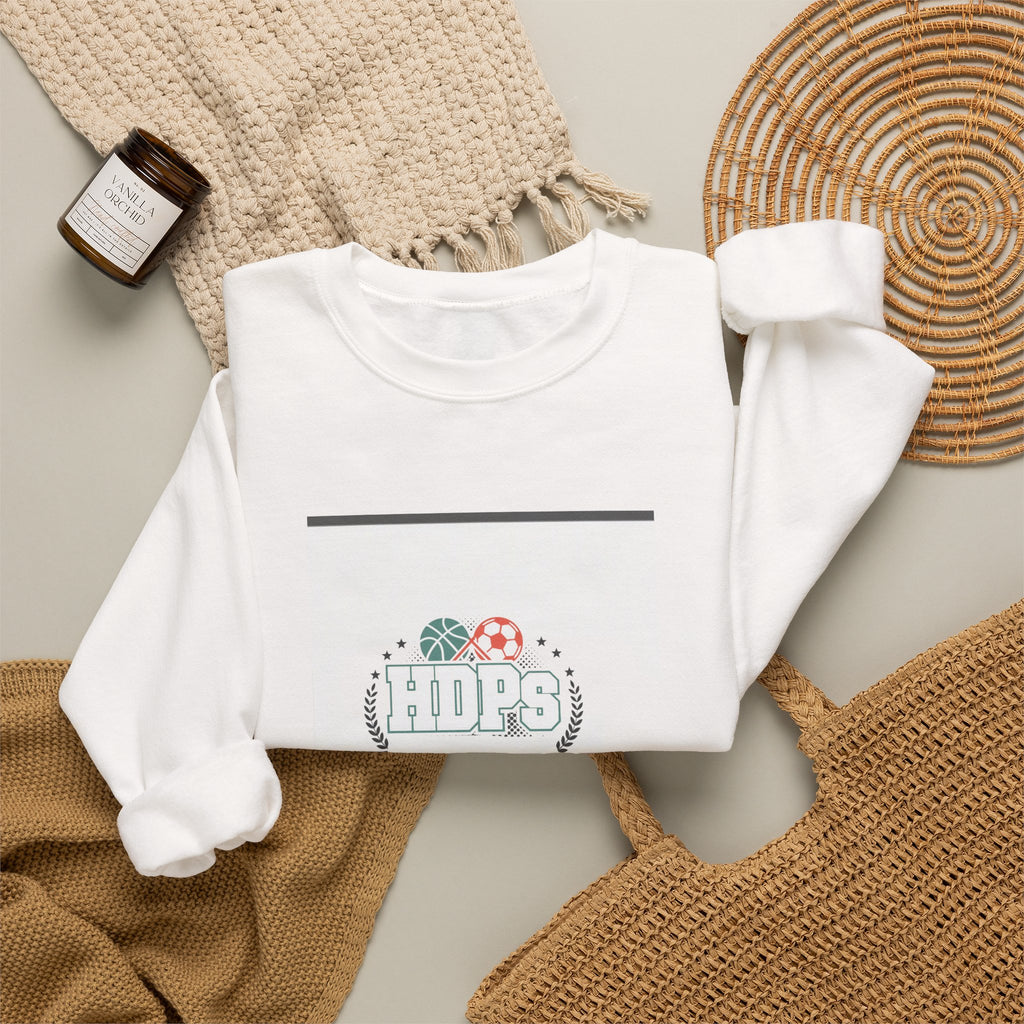 Crewneck Sweatshirt — 'TWEET&SPORT' Graphic Embedded-Equipment Streetwear