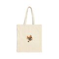 Tote Bag — Cute Dancing Taco Illustration Canvas Tote for Grocery, Market & Everyday Use